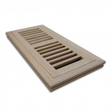 STOCK White Oak 4"x10" Flush with Frame Vent